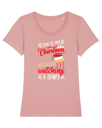 Christmas Movies T Shirt Canyon Pink