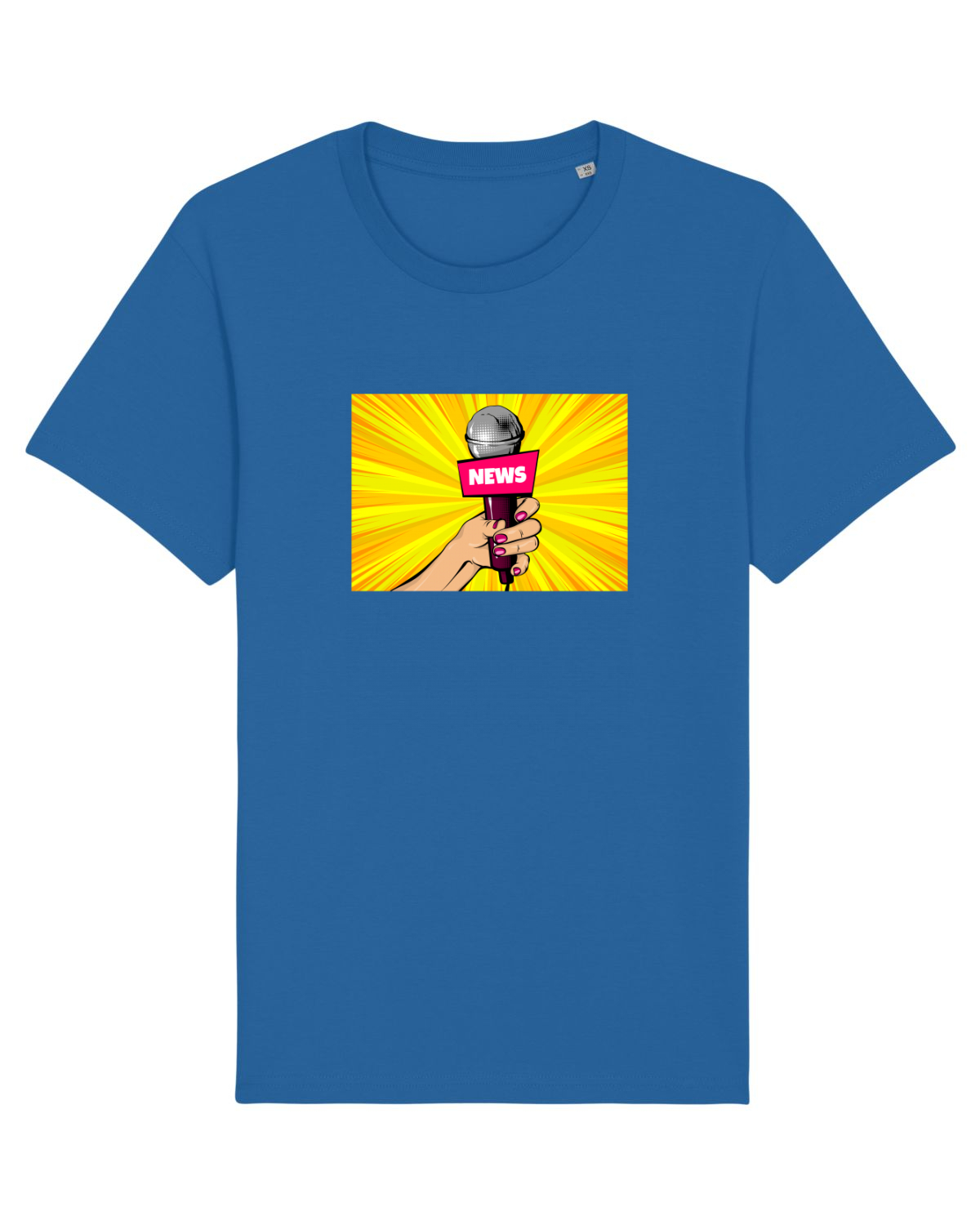 Tricou mânecă scurtă Unisex Rocker Royal Blue