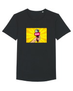 News Tricou mânecă scurtă guler larg Bărbat Skater