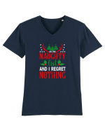 On the Naughty List Tricou mânecă scurtă guler V Bărbat Presenter