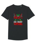 On the Naughty List Tricou mânecă scurtă guler larg Bărbat Skater