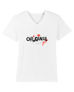 Original Girl Tricou mânecă scurtă guler V Bărbat Presenter