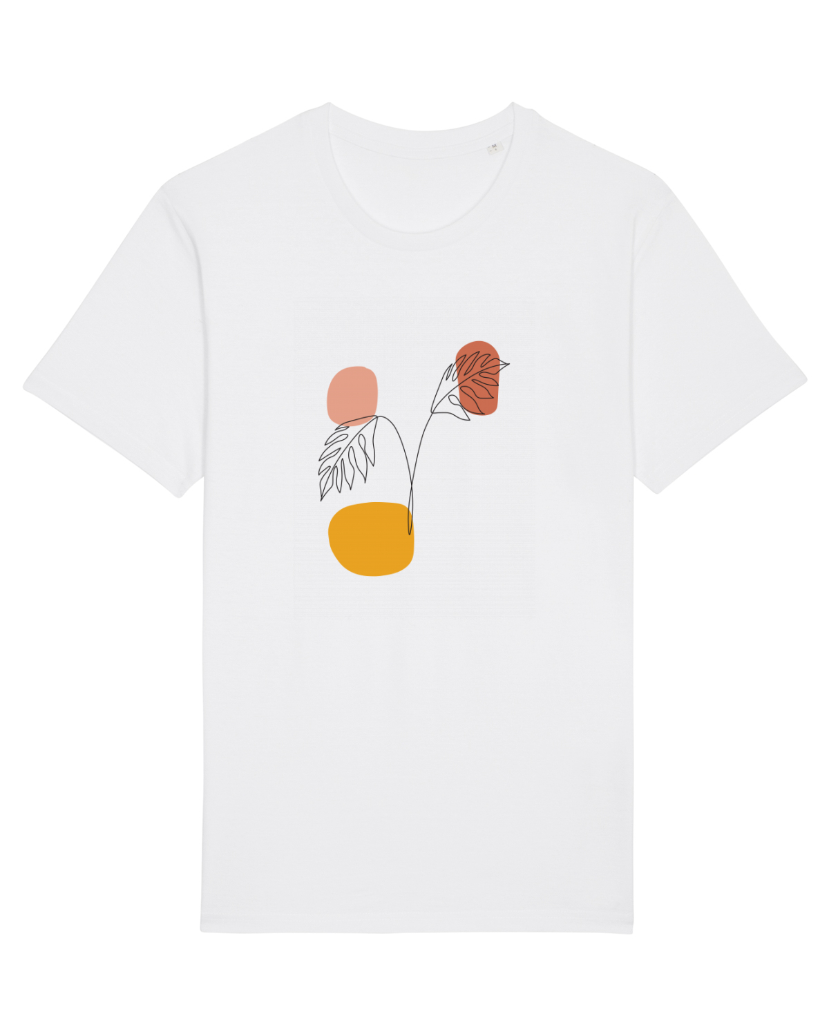 Tricou mânecă scurtă Unisex Rocker White