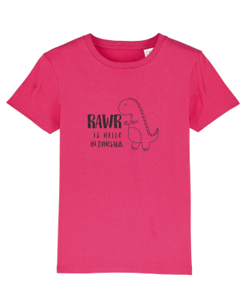 Rawr Is Hello In Dinosaur Raspberry