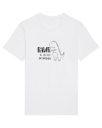 Rawr Is Hello In Dinosaur Tricou mânecă scurtă Unisex Rocker