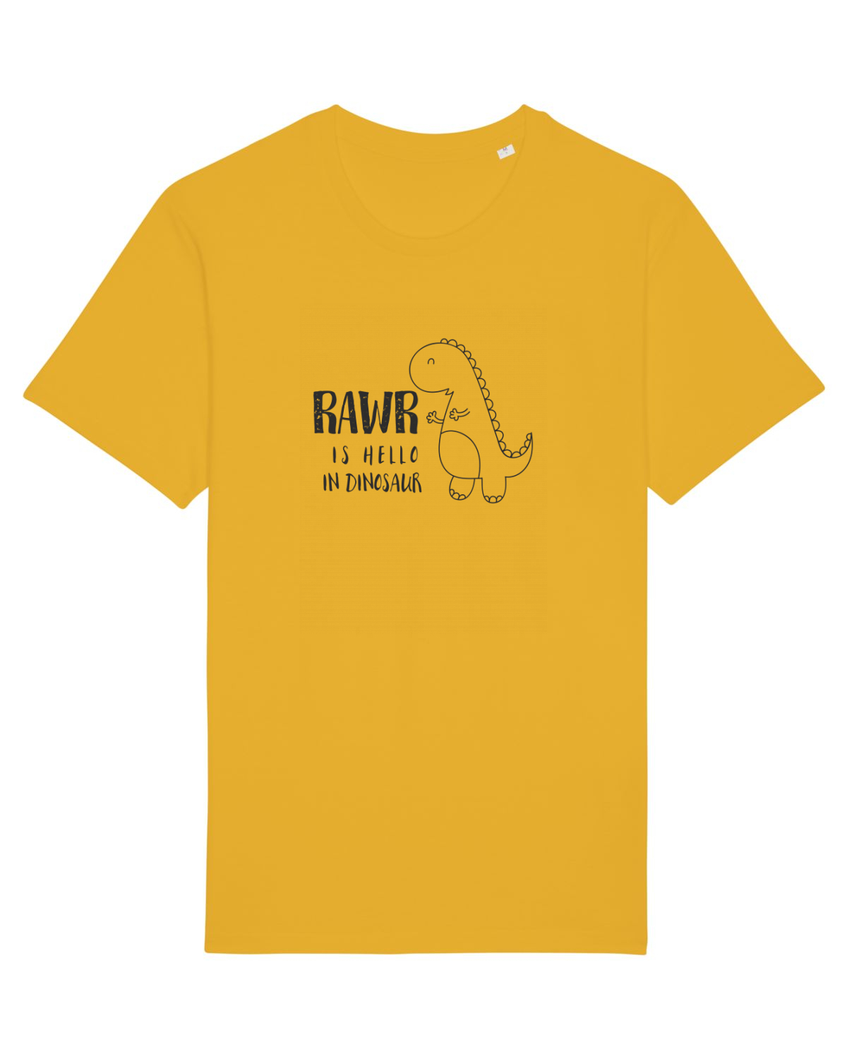 Tricou mânecă scurtă Unisex Rocker Spectra Yellow