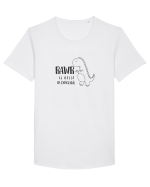 Rawr Is Hello In Dinosaur Tricou mânecă scurtă guler larg Bărbat Skater