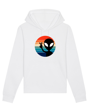 Retro Alien White
