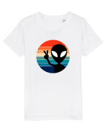 Retro Alien Tricou mânecă scurtă  Copii Mini Creator