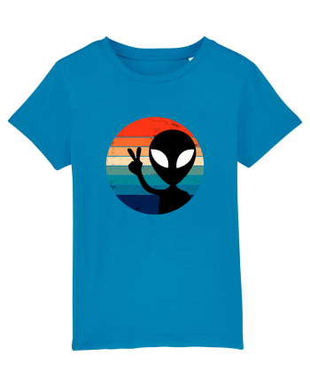 Retro Alien Azur