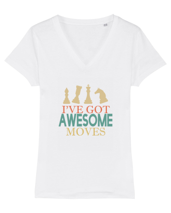 I've Got Awesome Moves White