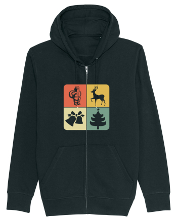 Retro Christmas Black