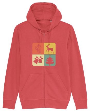 Retro Christmas Carmine Red
