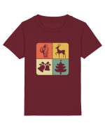 Retro Christmas Tricou mânecă scurtă  Copii Mini Creator