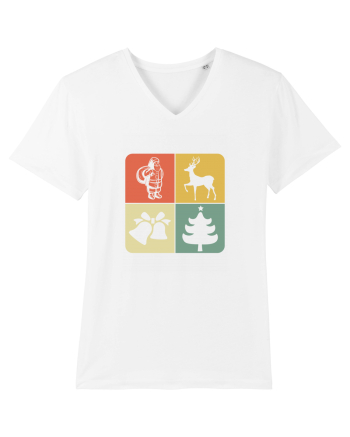 Retro Christmas White