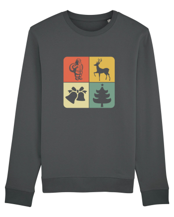 Retro Christmas Anthracite