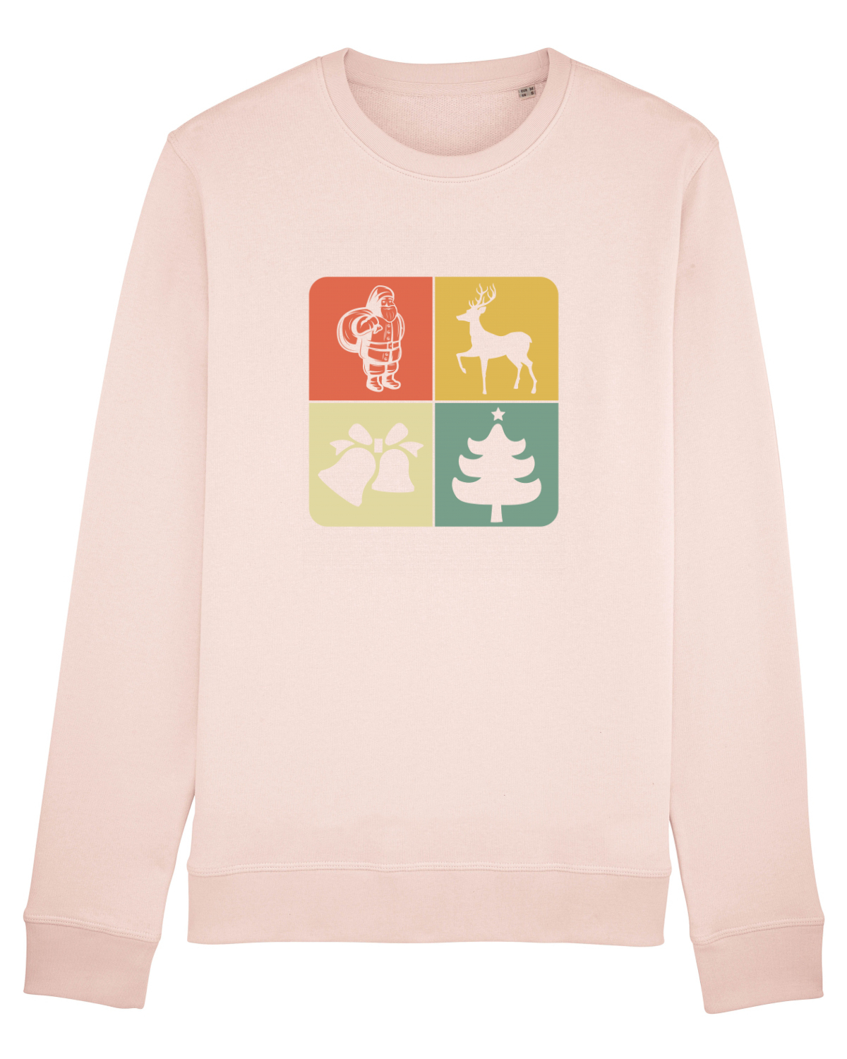 Bluză mânecă lungă Unisex Rise Candy Pink