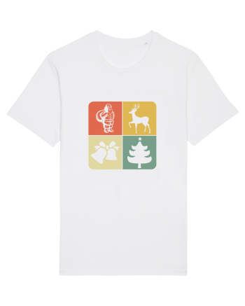 Retro Christmas White