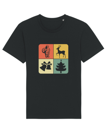 Retro Christmas Black
