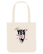 Always Say Yes Sacoșă textilă