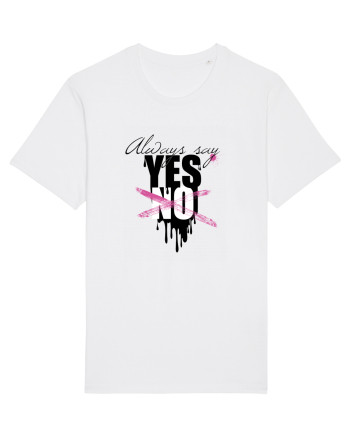 Always Say Yes White