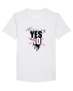 Always Say Yes Tricou mânecă scurtă guler larg Bărbat Skater