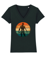 Robotic Man Tricou mânecă scurtă guler V Damă Evoker