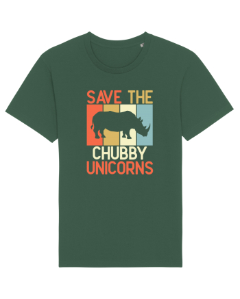 Save the Chubby Unicorns Bottle Green