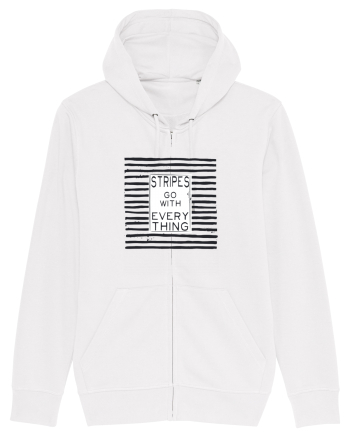 Stripes Go With Everything White