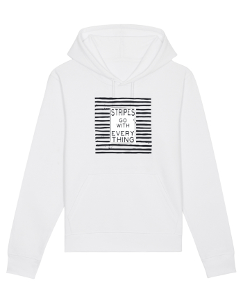 Stripes Go With Everything White