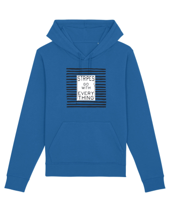 Stripes Go With Everything Royal Blue
