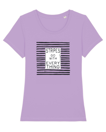 Stripes Go With Everything Lavender Dawn