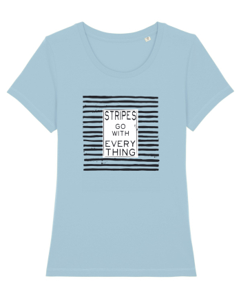 Stripes Go With Everything Sky Blue