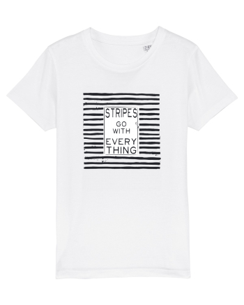 Stripes Go With Everything White