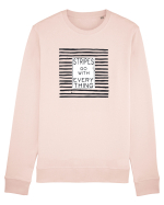 Stripes Go With Everything Bluză mânecă lungă Unisex Rise