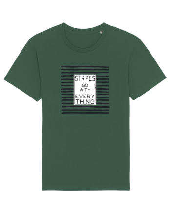 Stripes Go With Everything Bottle Green