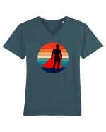 Superman Tricou mânecă scurtă guler V Bărbat Presenter