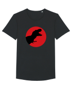 T Rex Tricou mânecă scurtă guler larg Bărbat Skater