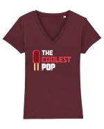 The Coolest Pop Tricou mânecă scurtă guler V Damă Evoker