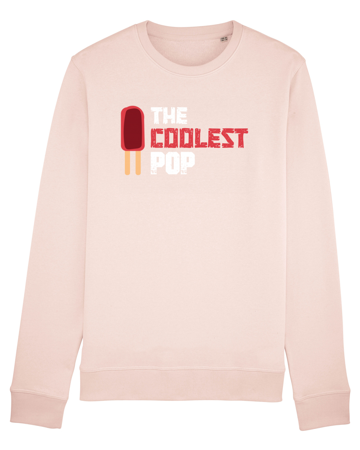 Bluză mânecă lungă Unisex Rise Candy Pink