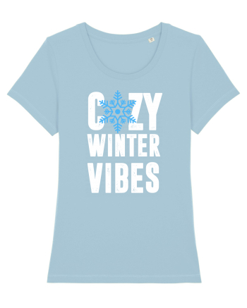 Cozy winter vibes Sky Blue