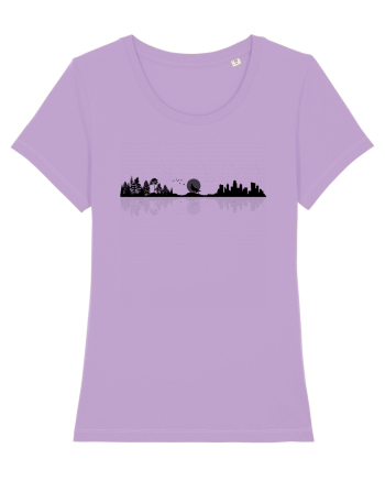 Urban  vs Nature Lavender Dawn
