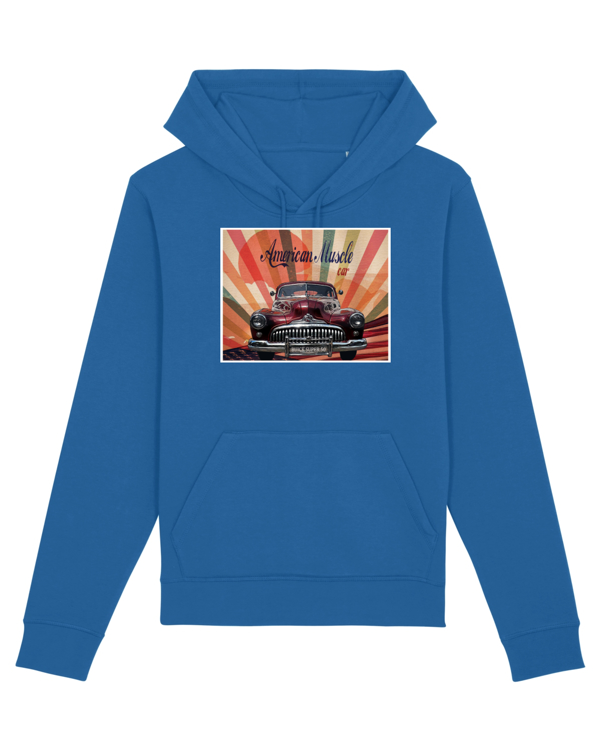 Hanorac Unisex Drummer Royal Blue