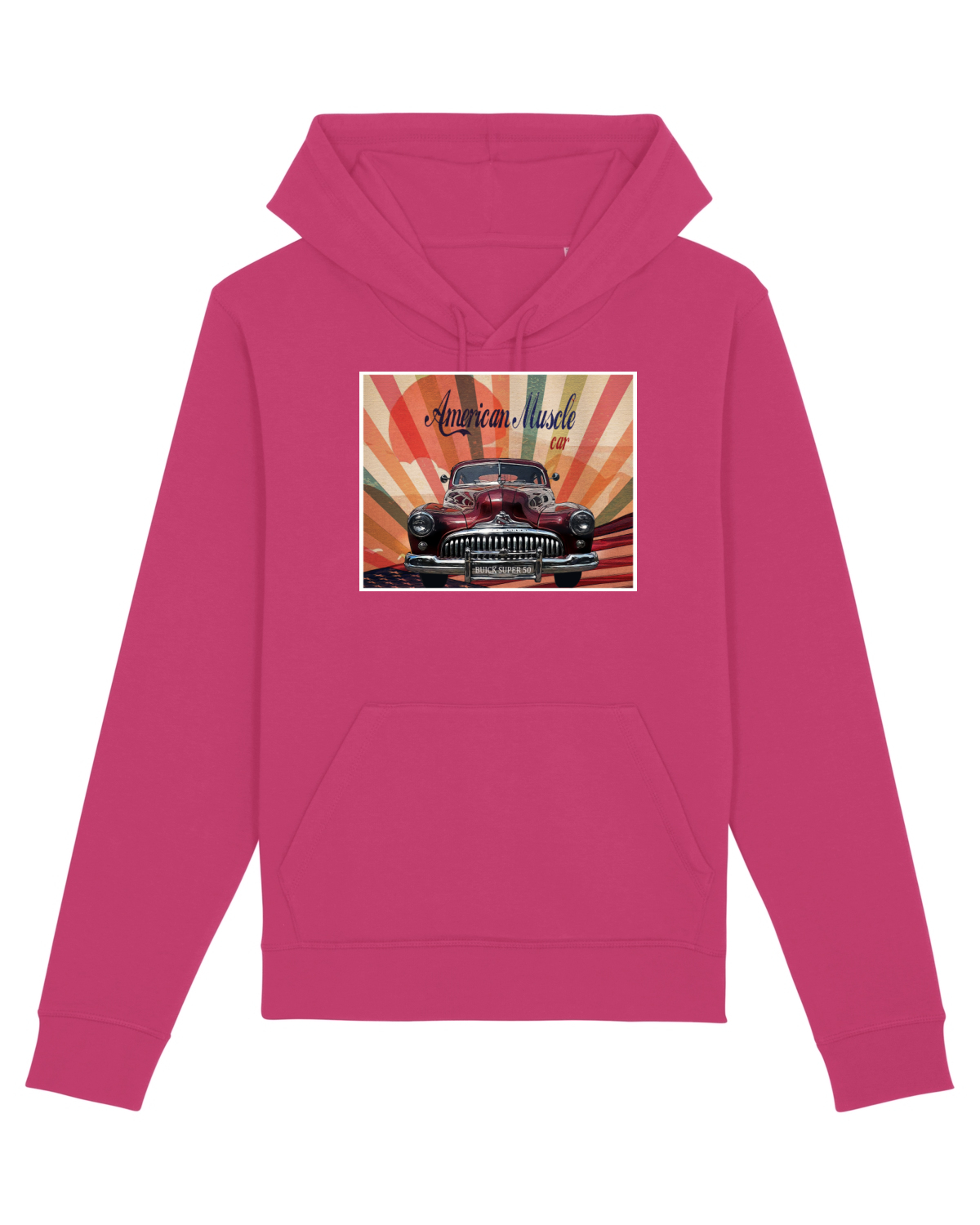 Hanorac Unisex Drummer Raspberry