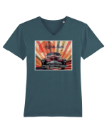 buick super 50 Tricou mânecă scurtă guler V Bărbat Presenter