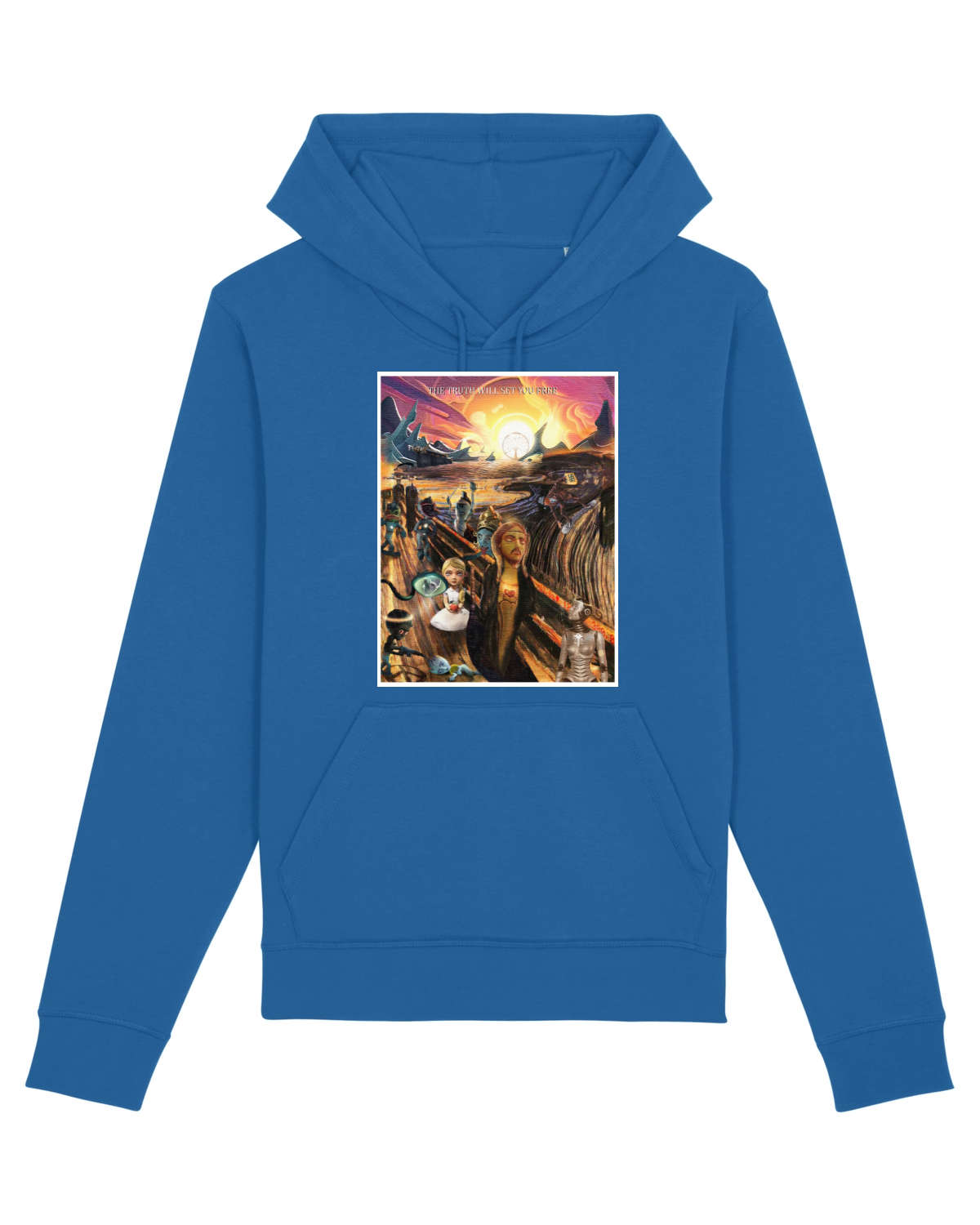 Hanorac Unisex Drummer Royal Blue