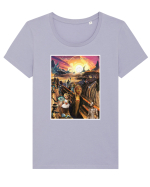i pet goat x Tricou mânecă scurtă guler larg fitted Damă Expresser