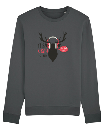 Its Okay to Say HoHoHo Anthracite