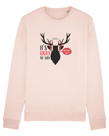 Its Okay to Say HoHoHo Candy Pink