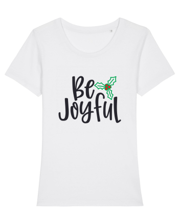 Be Joyful Xmas White